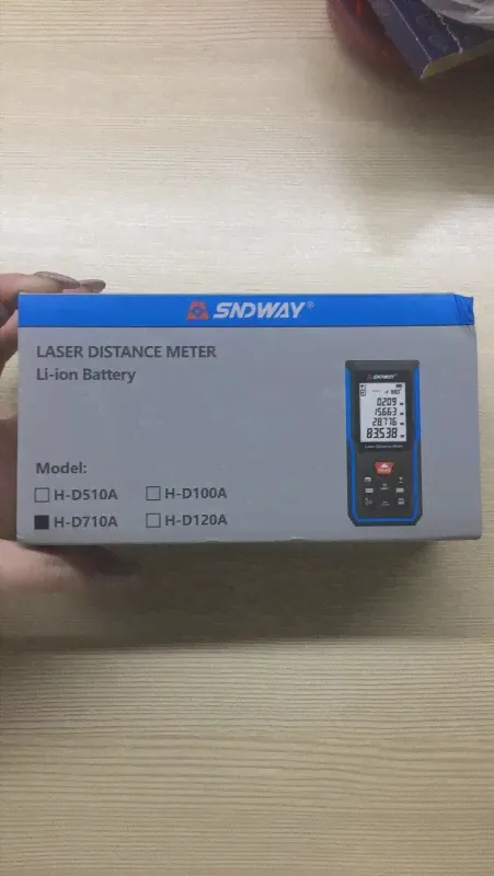 🛍 Дальномер лазерный SNDWAY, 1201007050 м, цифровой, лазер-0